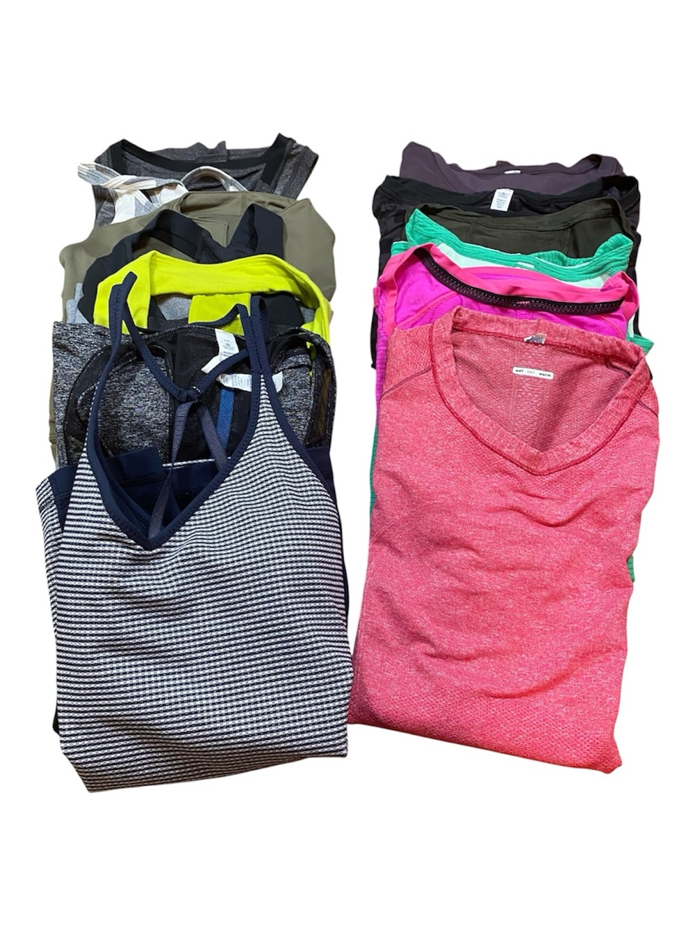 Lululemon T-Shirt&Tank Bundle Size 10 Reseller Bundle 13 Pieces Lot of Lululemon